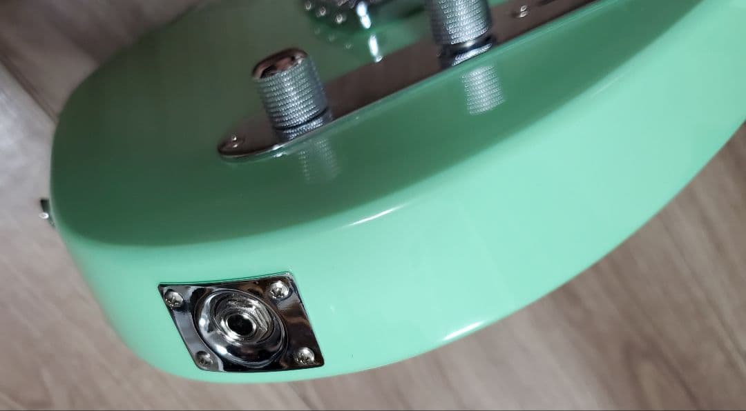 【調整済】SELDER セルダー テレキャスタイプ TL-17 サーフグリーン