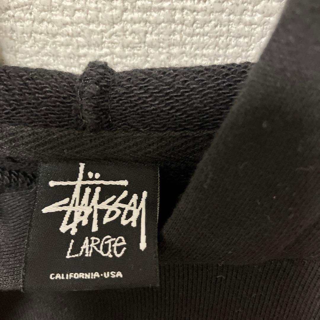 stussy ステューシーパーカー　黒　Ｌサイズ