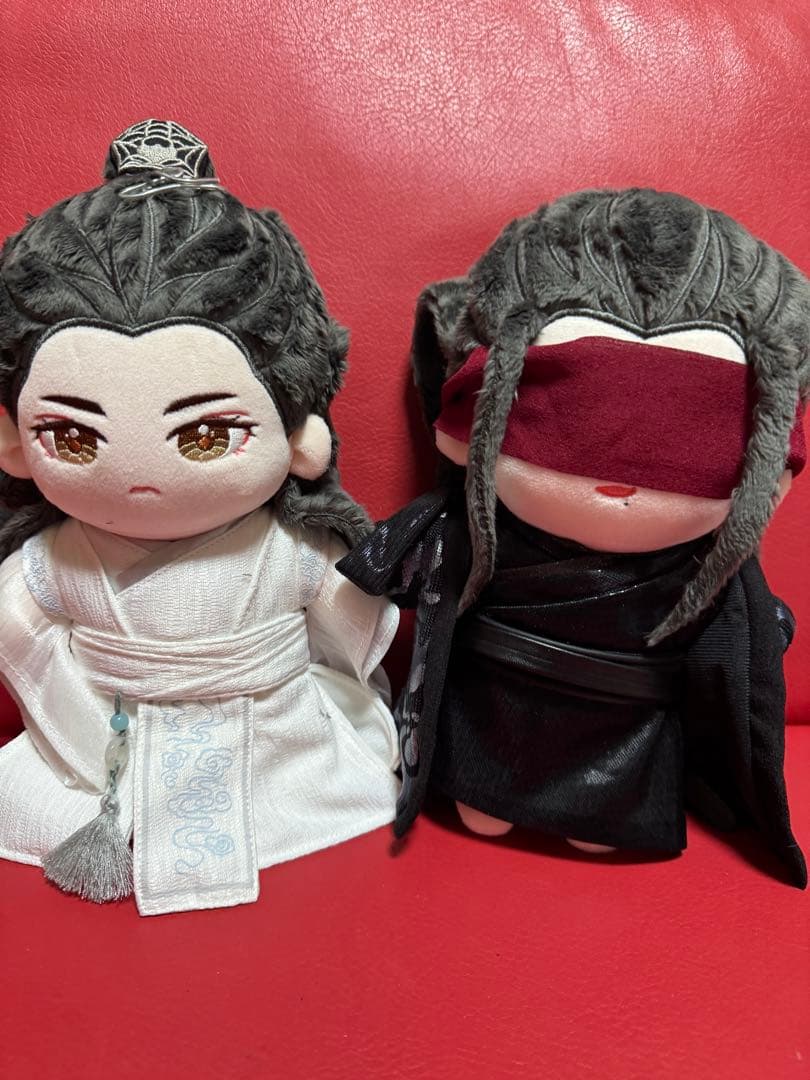 魔道祖师 陈情令陳情令 忘羡ぬいぐるみ 服付き　蓝湛魏无羡