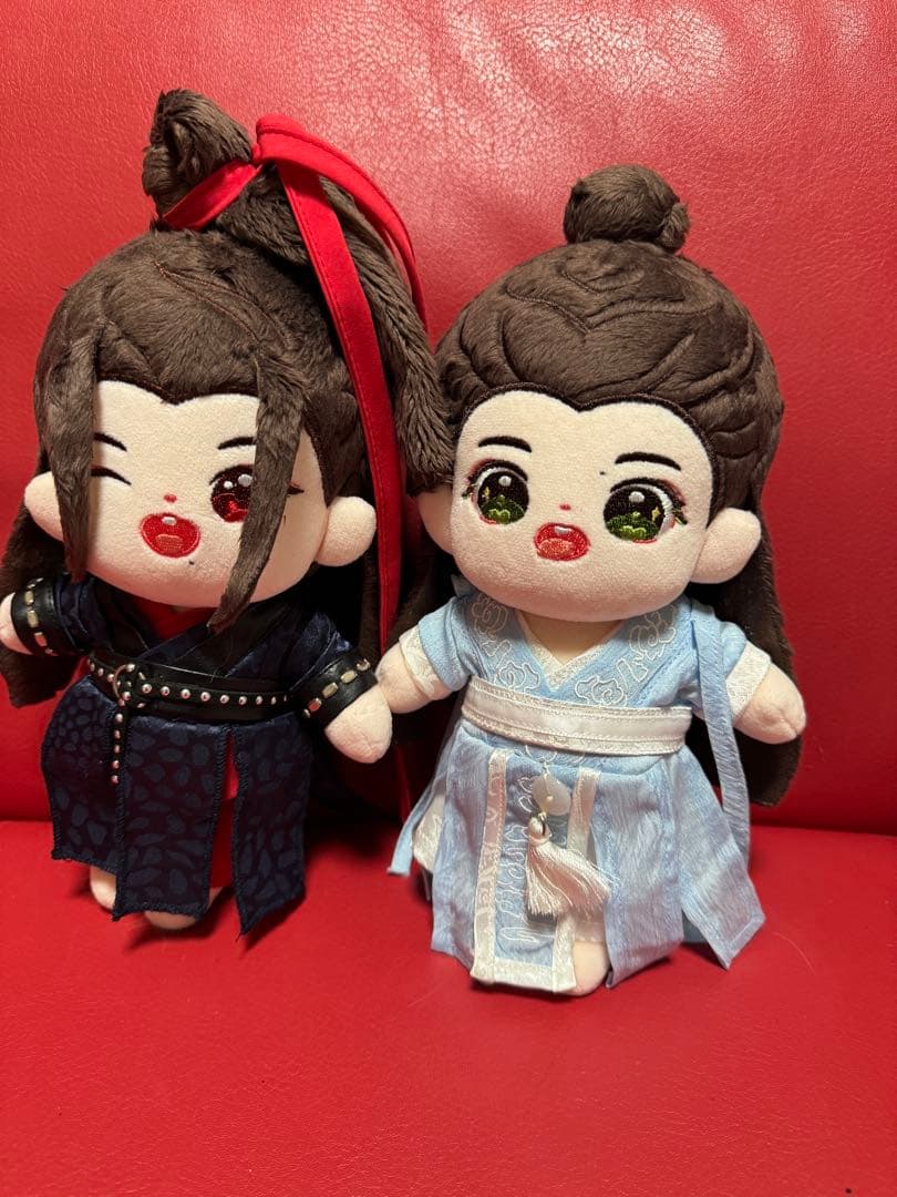 魔道祖师 陈情令陳情令 忘羡ぬいぐるみ 服付き　蓝湛魏无羡