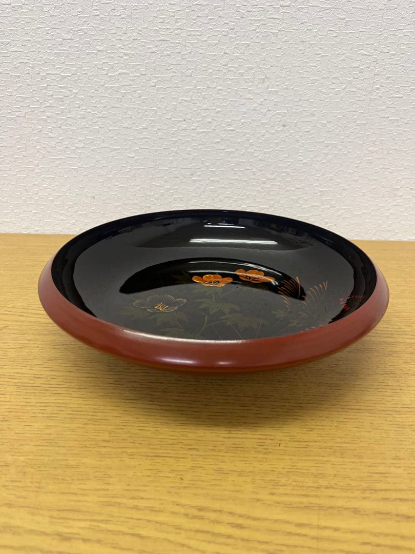 大菓子鉢　漆器　工芸品　アンティーク