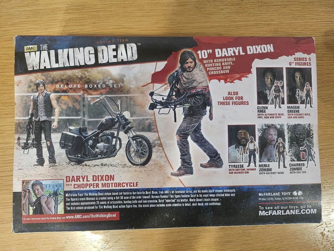 ウォーキング・デッド　ダリル・ディクソン with チョッパー　amc