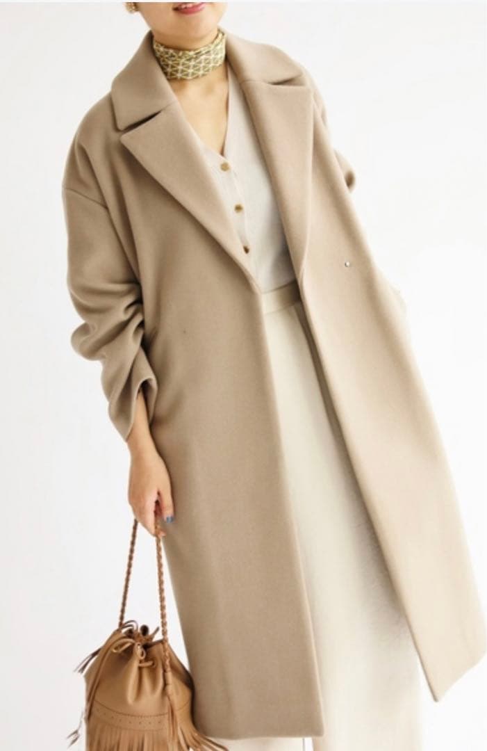 【美品✨】IENA イエナ MANTECOオーバーチェスターコート M ベージュ