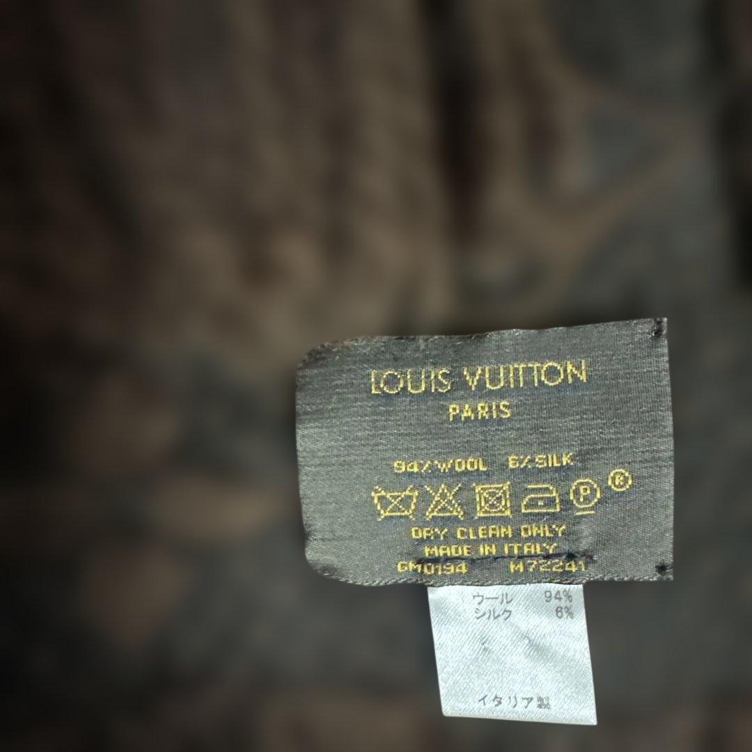 ⬛︎LOUIS VUITTON ルイヴィトン⬛︎ブラウン マフラー