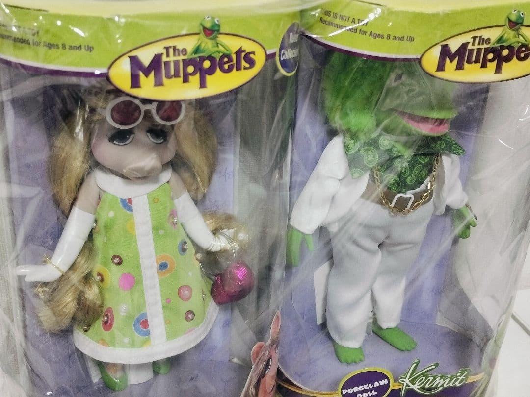 カーミット　ミス・ピギー　フィギュア　人形　レア品