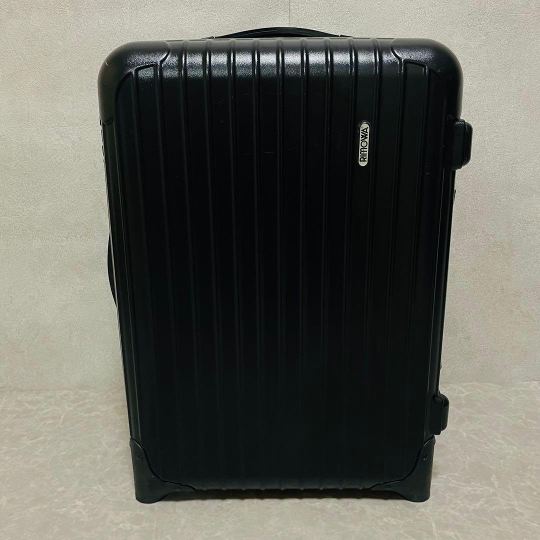 美品 RIMOWA キャリーケース サルサ トロリー 35L 機内持ち込み　黒