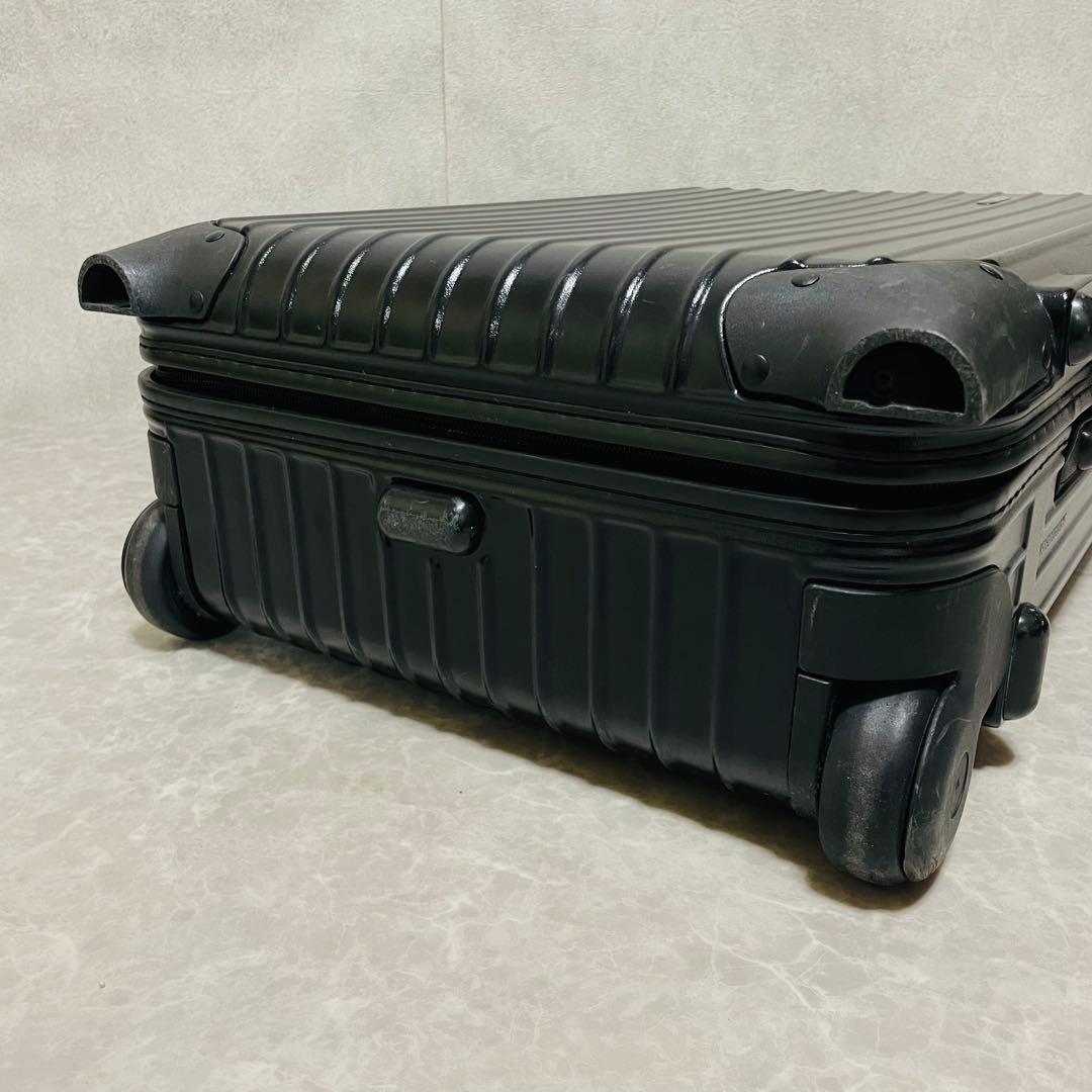 美品 RIMOWA キャリーケース サルサ トロリー 35L 機内持ち込み　黒