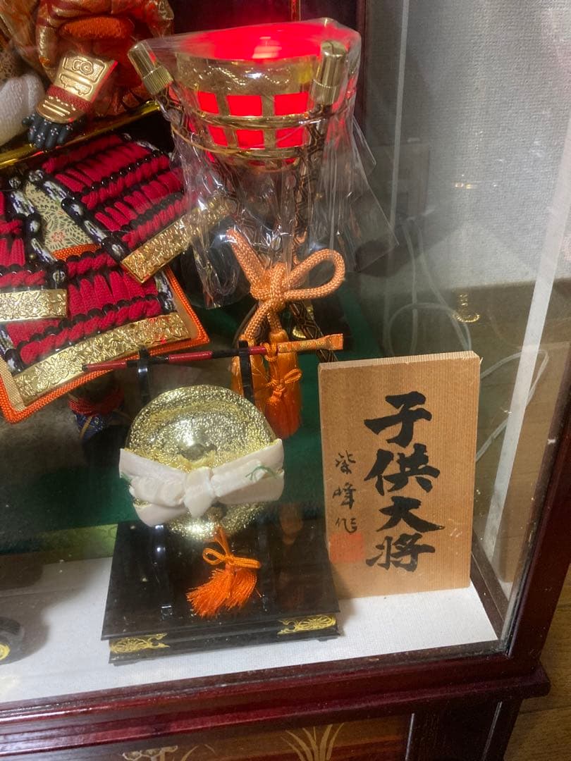 五月人形　子供大将　高さ５０センチ　未開封