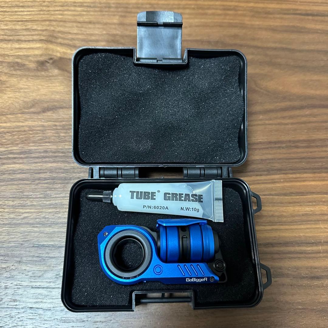 新品 GoBiggeR Sinian Aluminum フィジェットトイ EDC