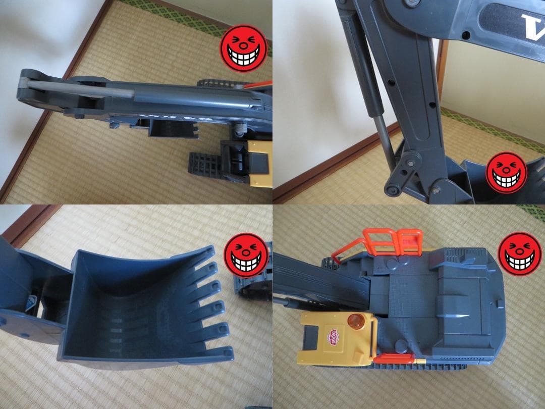 ディッキートイズ❊VOLVO(ボルボ)ショベルカー.ラジコン.リモコン付