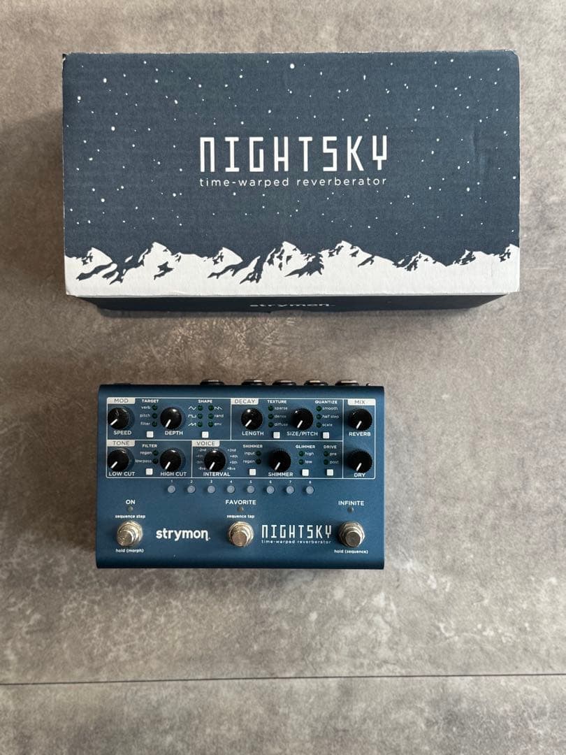 ギター strymon Night sky