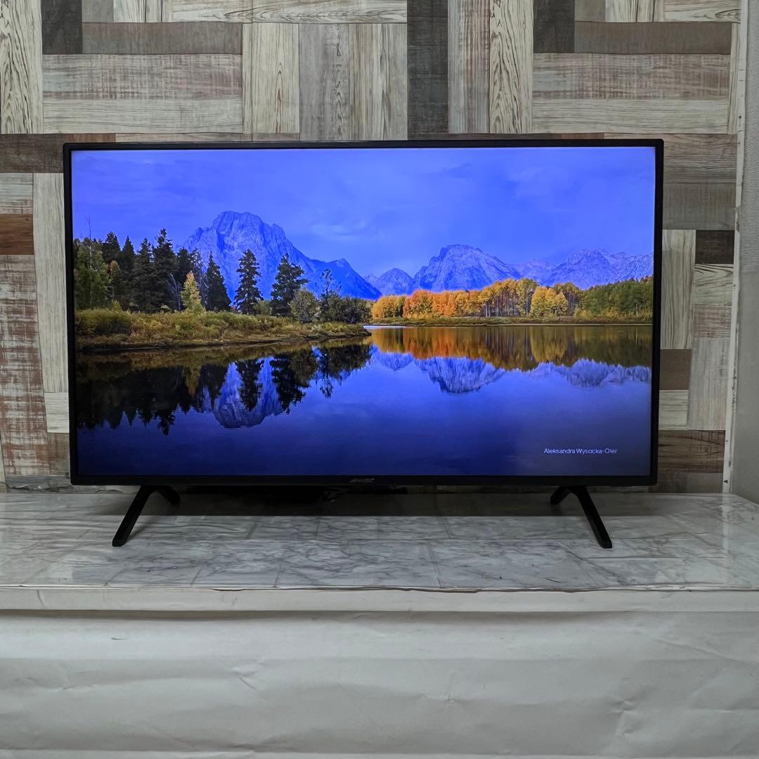 即日受渡❣️全国送料込ジャパンネクスト43型4Kモニタースピーカー付ゲームや動画