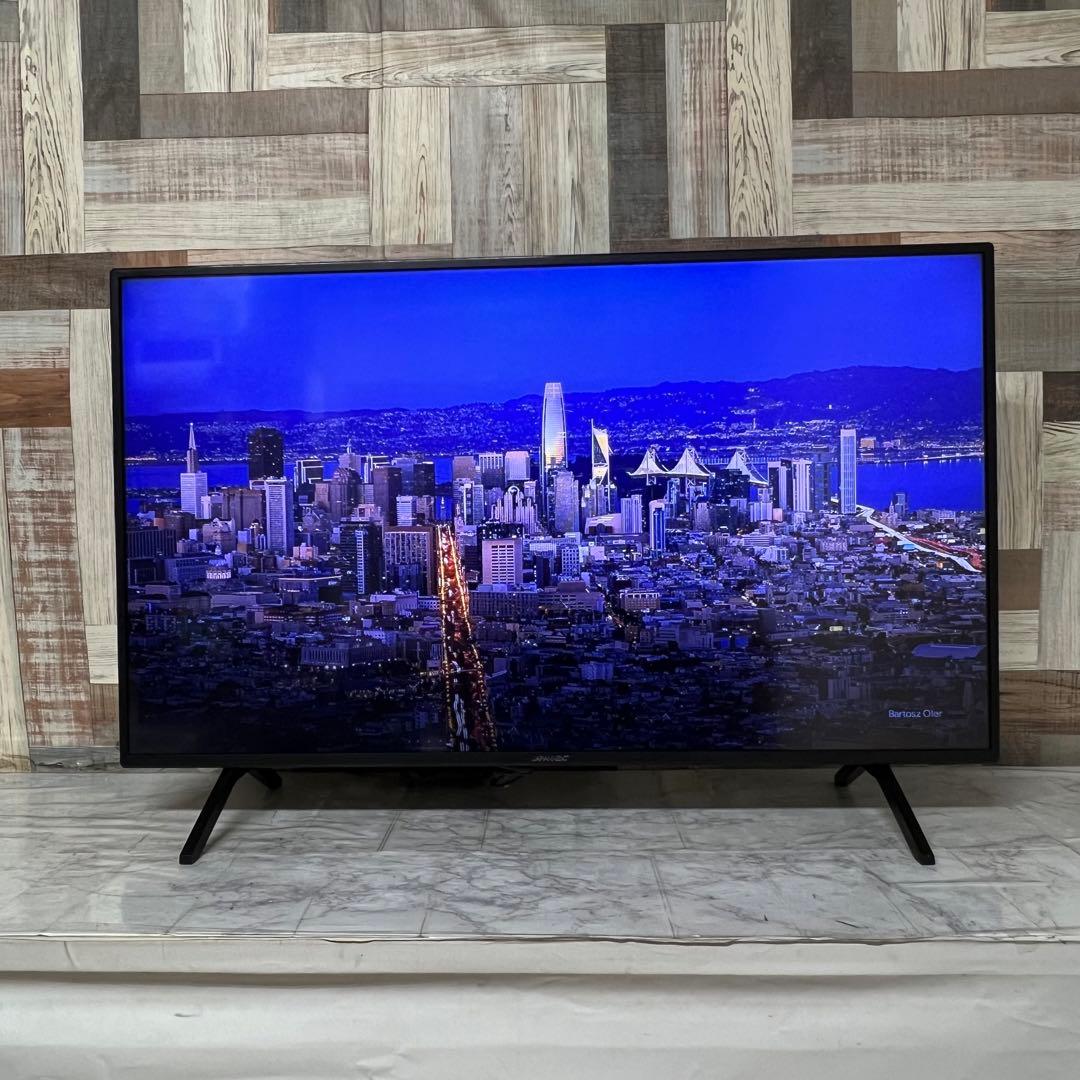 即日受渡❣️全国送料込ジャパンネクスト43型4Kモニタースピーカー付ゲームや動画