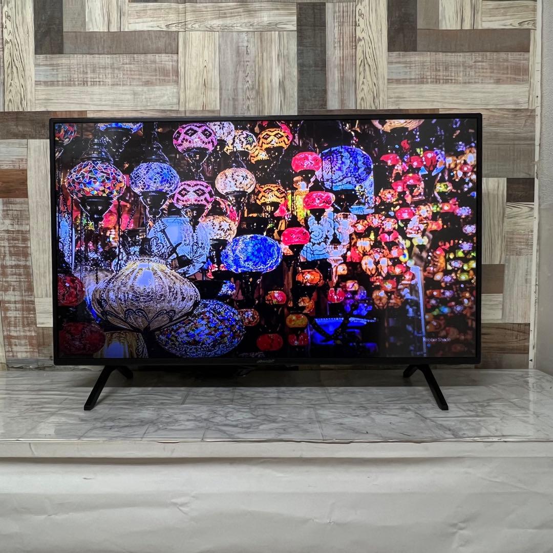 即日受渡❣️全国送料込ジャパンネクスト43型4Kモニタースピーカー付ゲームや動画