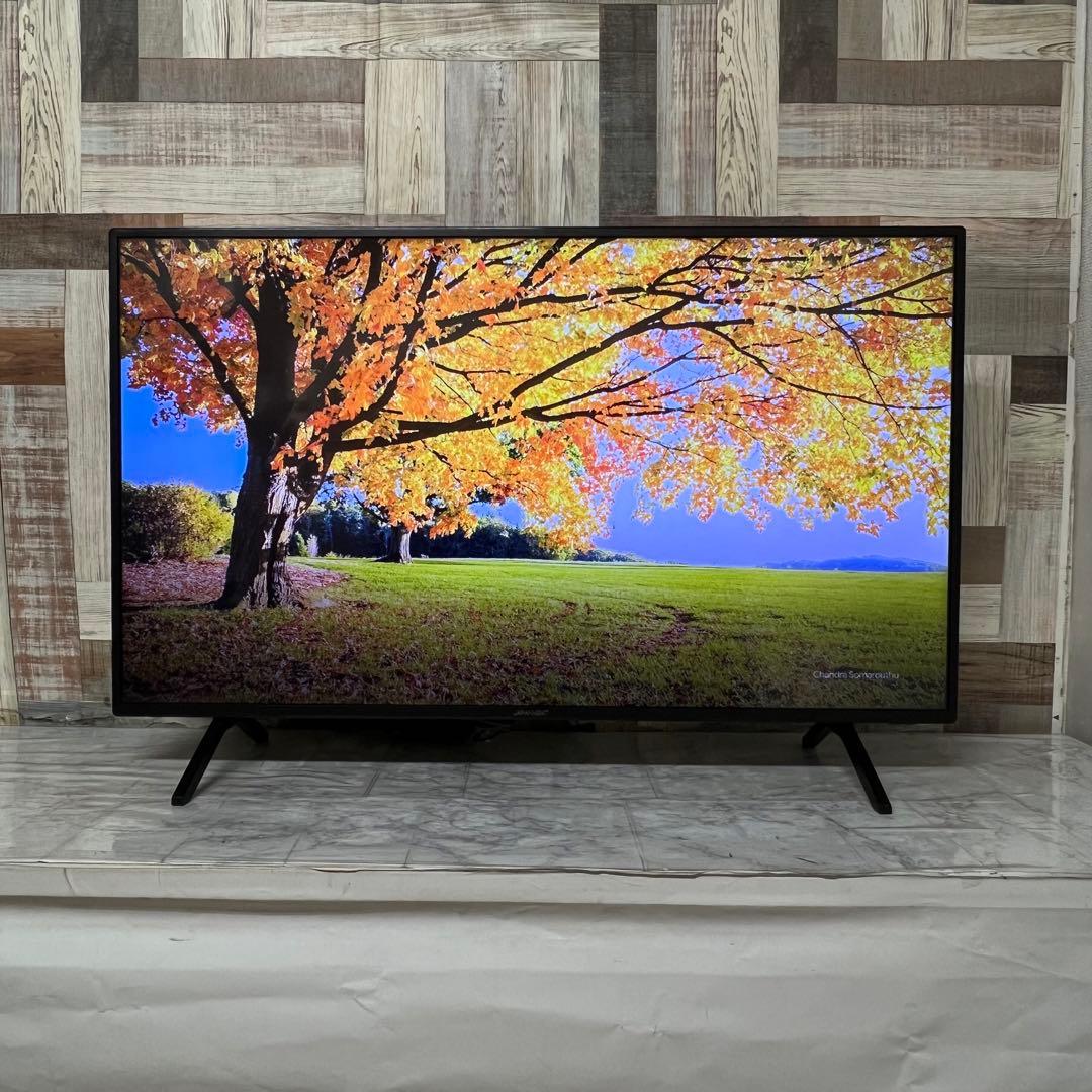 即日受渡❣️全国送料込ジャパンネクスト43型4Kモニタースピーカー付ゲームや動画