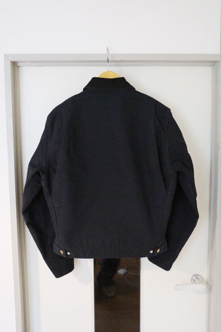 Carhartt デトロイトジャケット　ブラック　アメリカ製　ほぼ未使用