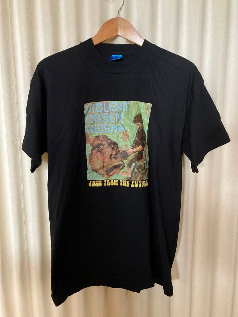 暴力温泉芸者Tシャツ◉90年代 当時モノ