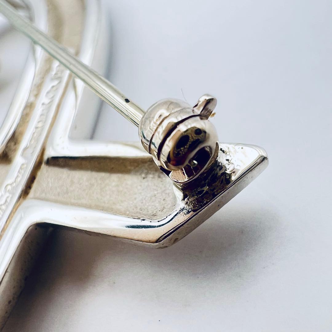 美品✨ティファニー　ラビングハート　パロマピカソ　シルバー　ピンブローチ