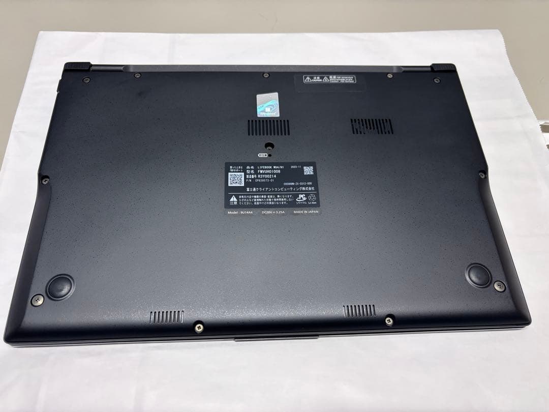 Windowsノート本体 LIFEBOOK WU4/H1