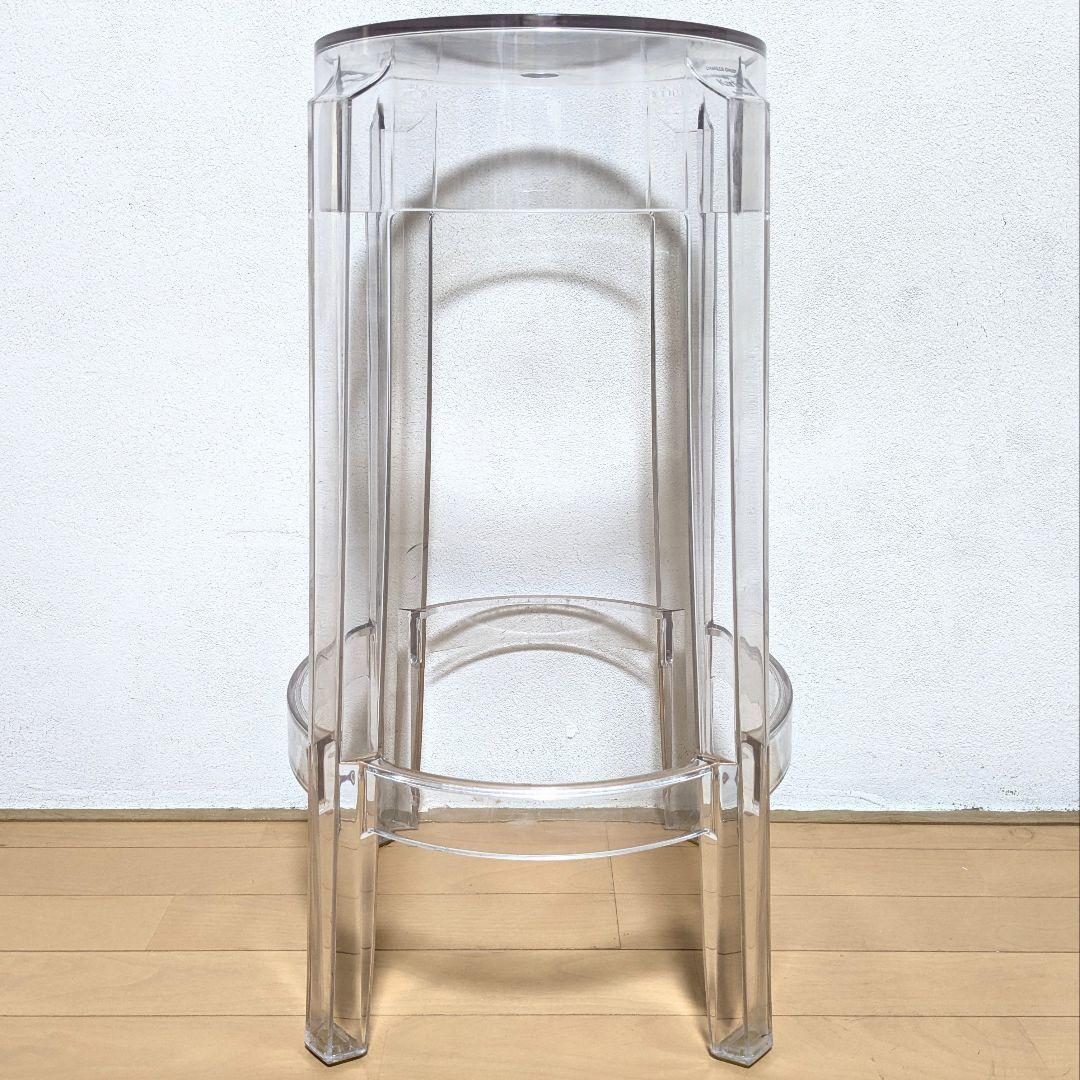 Kartell カルテル チャールズゴースト 65 クリスタル スツール ②
