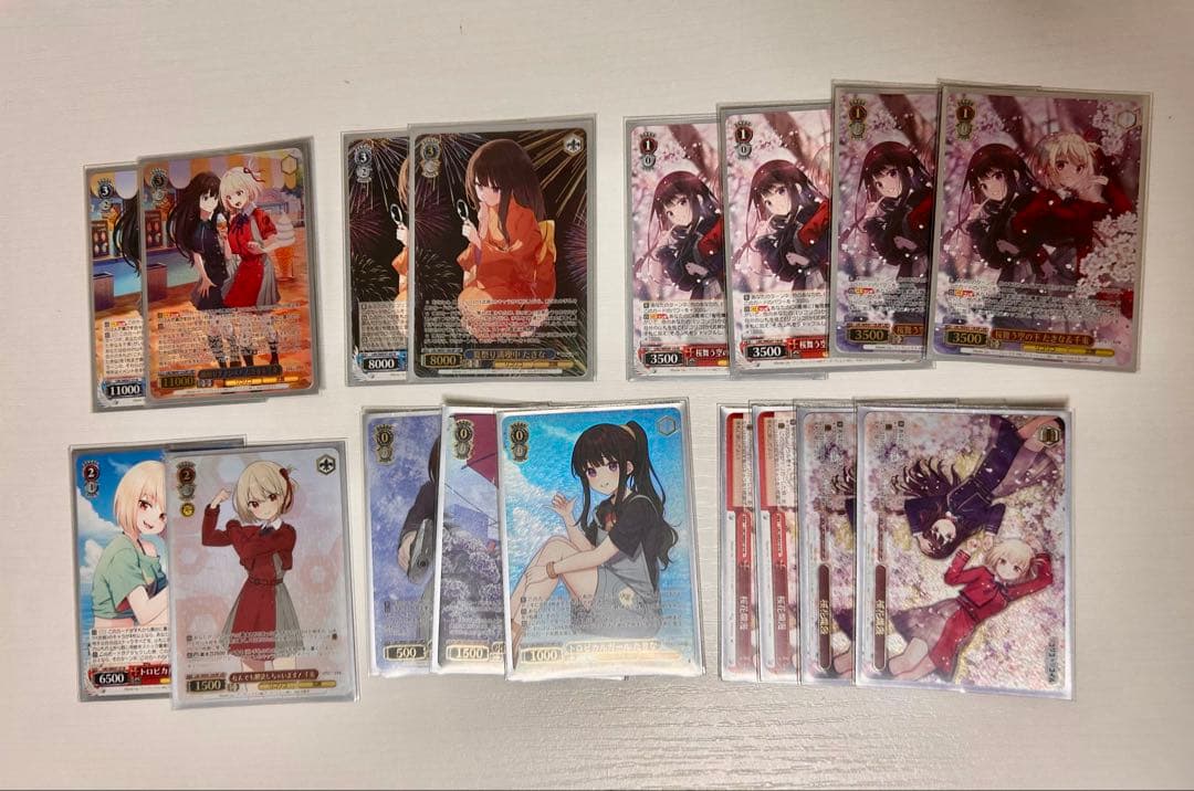 ヴァイスシュヴァルツ　リコリスリコイルRR以下 + TD4コン　BP、プロモあり