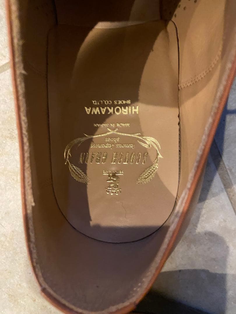 SCOTCH GRAIN ブラウン ビジネスシューズ 25