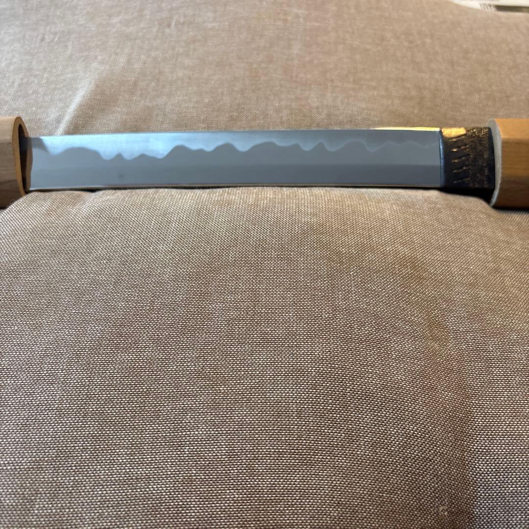 模造刀　白鞘　大小セット　台付き