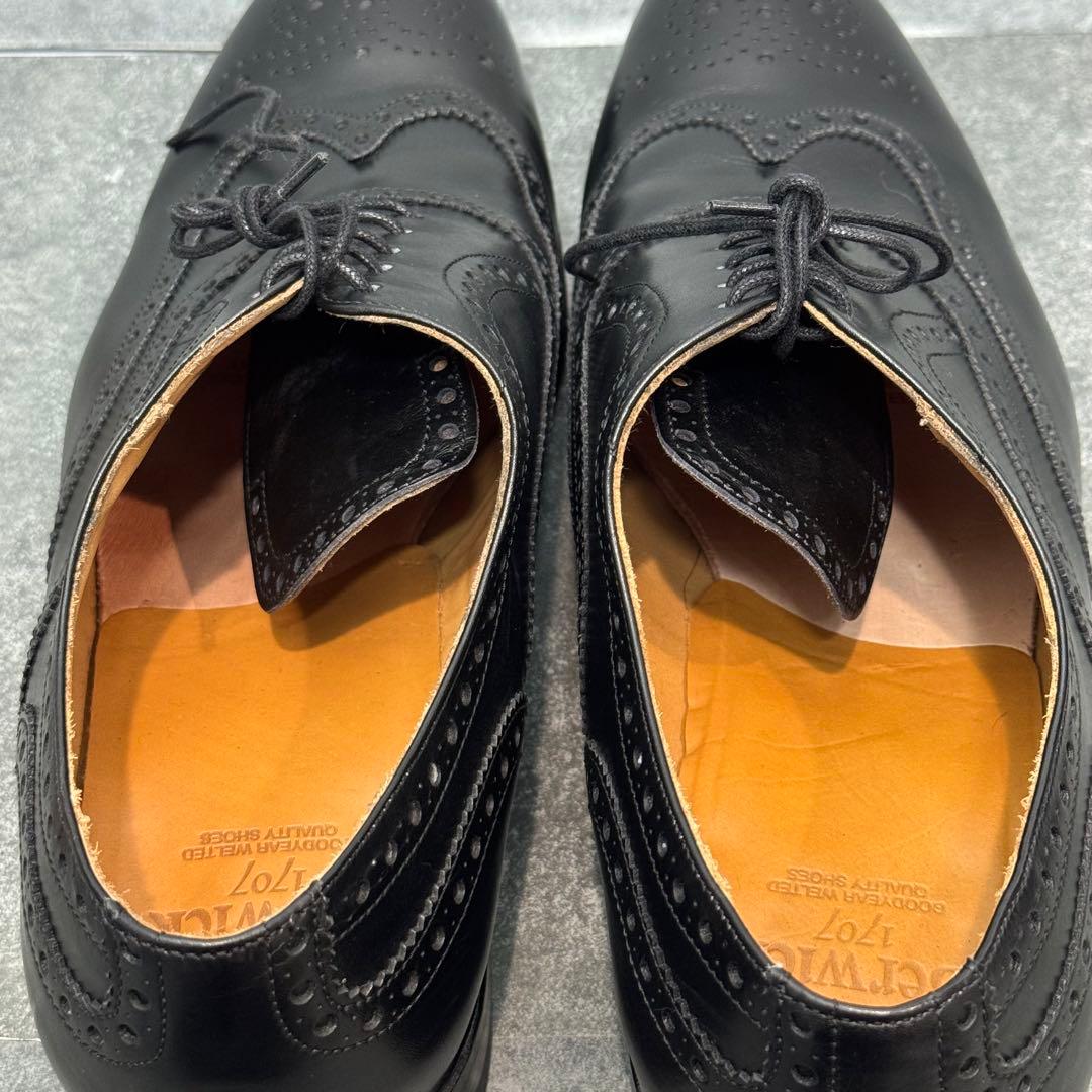 new⭐︎Berwick 2817 ウィングチップ メダリオン UK13