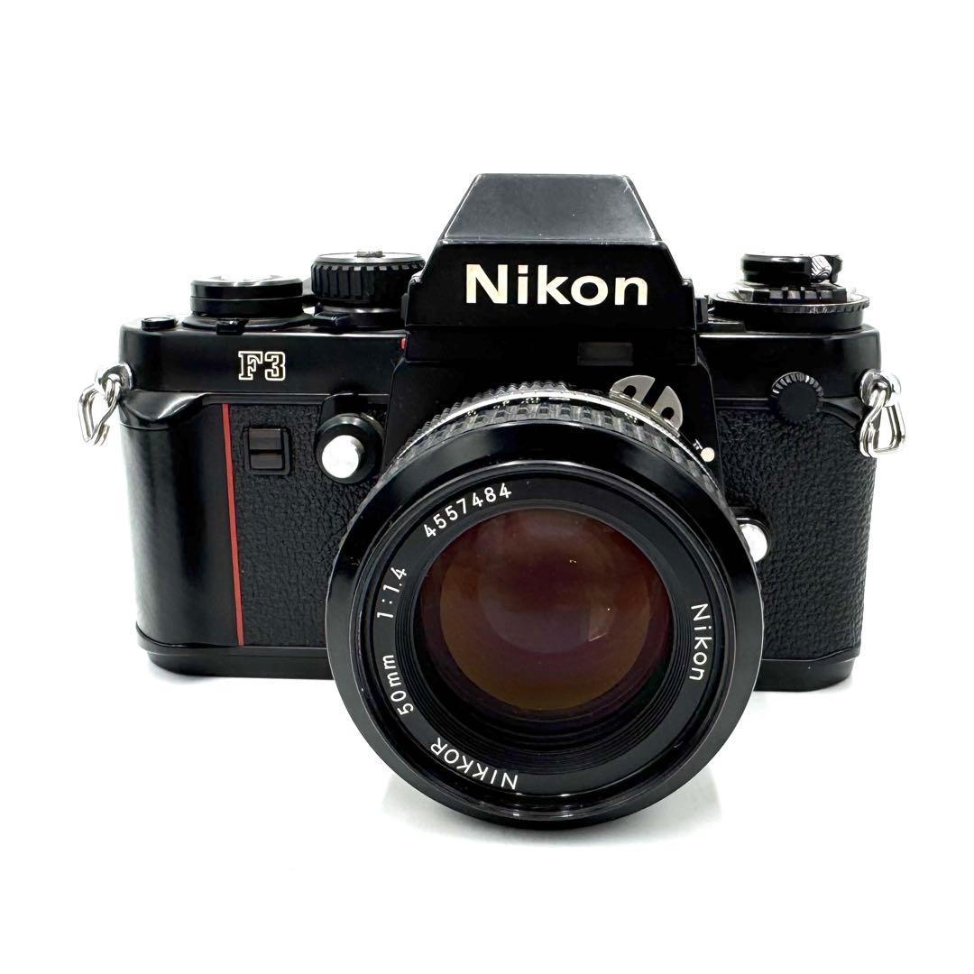 ❁完動品❁Nikon F3 単焦点レンズ付き 50mm フィルムカメラ