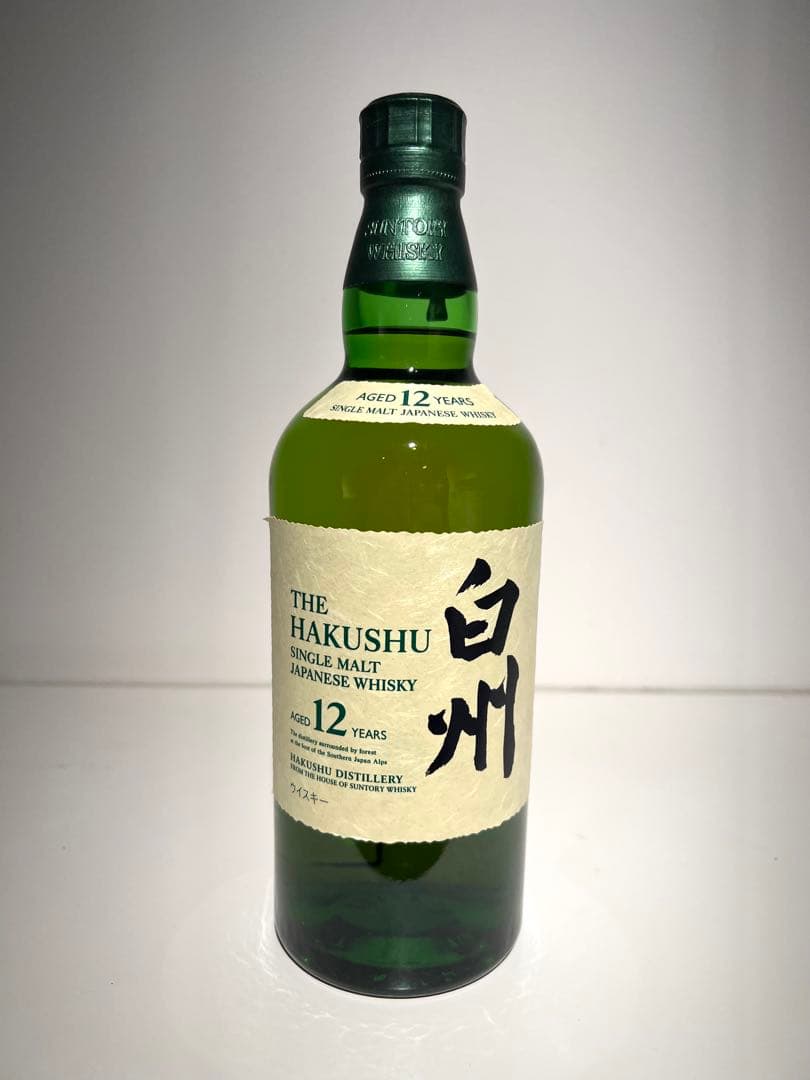 【新品未開封】希少サントリー白州12年700ml 箱なし whisky