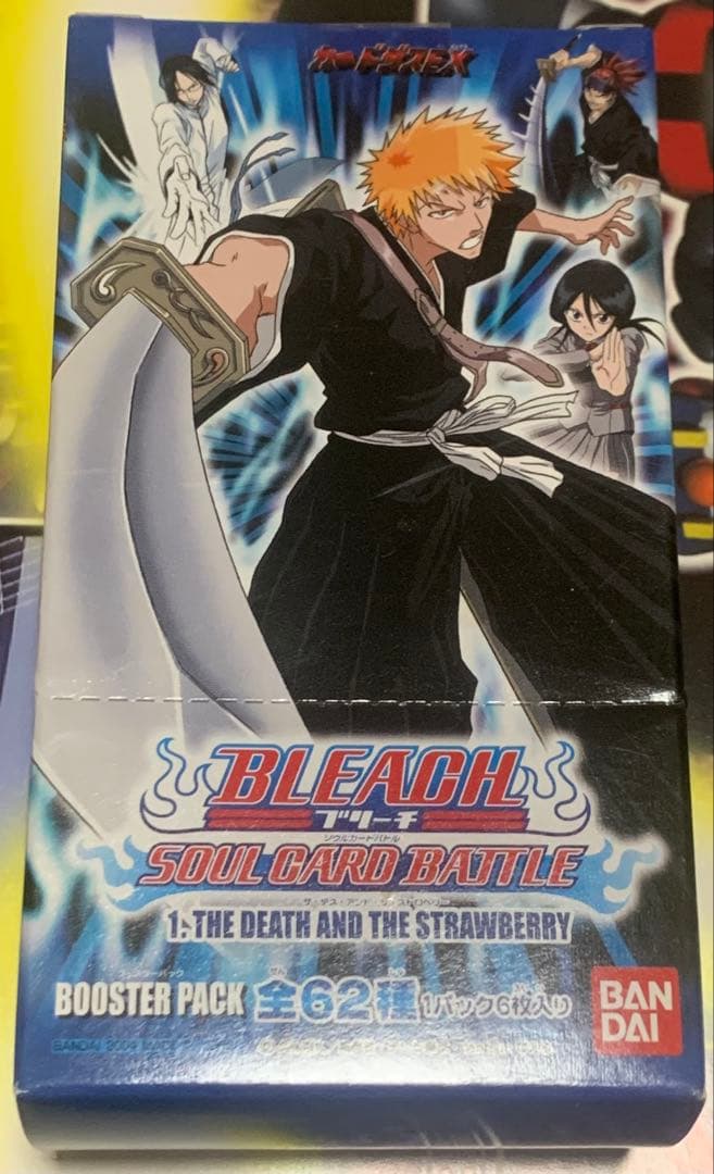 【未開封ボックス】 BLEACH SCB 1弾 ソウルカードバトルバトル