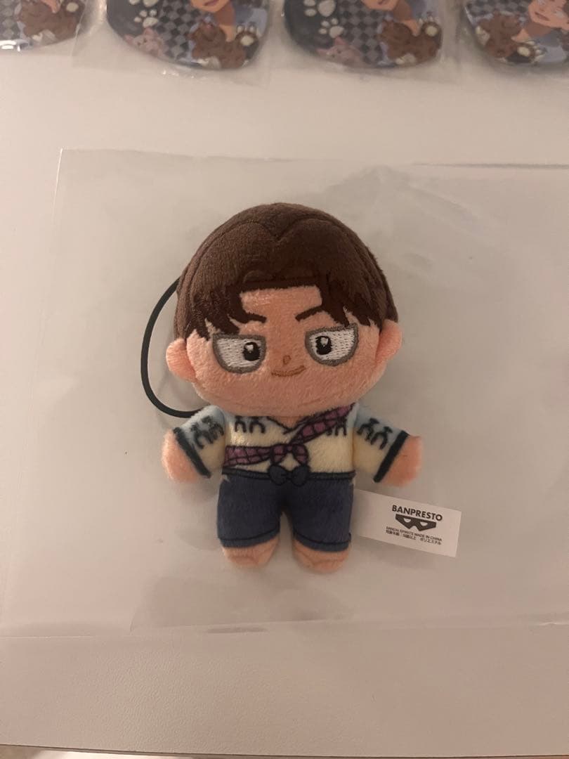 忍たま乱太郎　利吉　ほわぬい　ナンジャ　缶バッジ