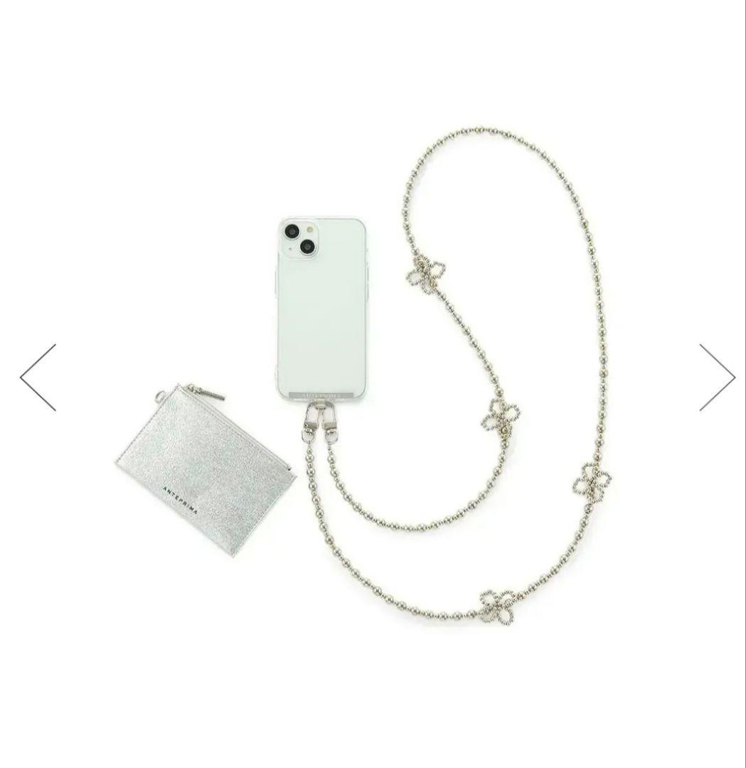 アンテプリマ　ティノ　マルチケース付きフォンタブロングストラップ