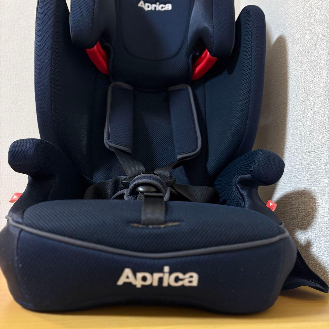 アップリカ エアグルーヴ AD ネイビー ジュニアシート…