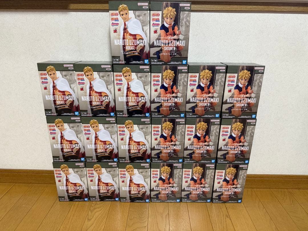 NARUTO 20周年 フィギュア 火影 新品未開封 20点 まとめ売り