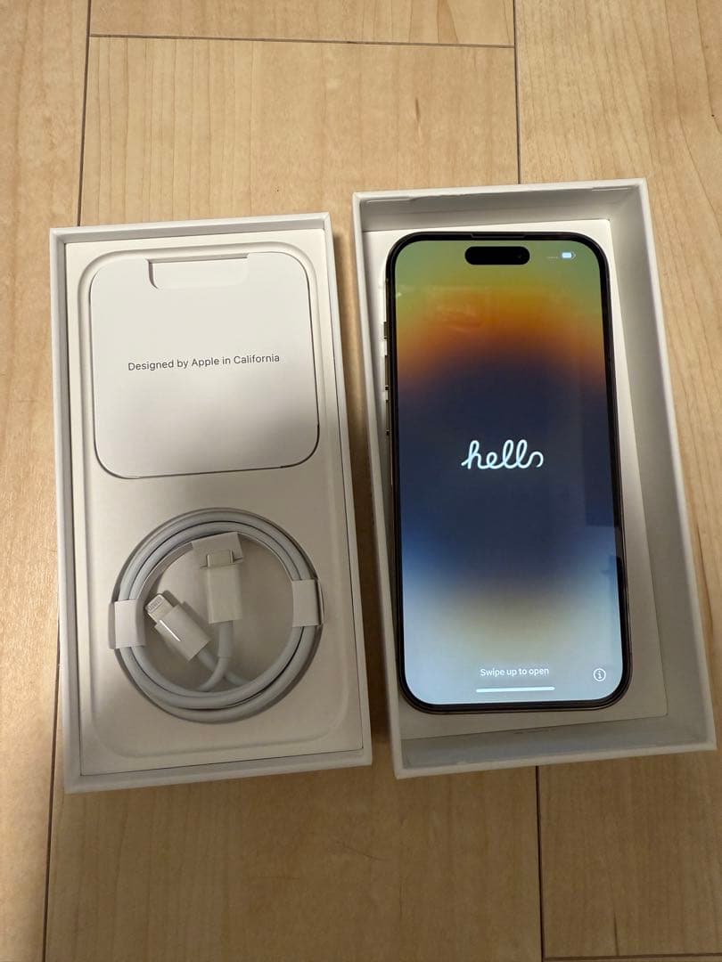 付属品ありiPhone14Pro 256GB ゴールド 新品SIMフリー