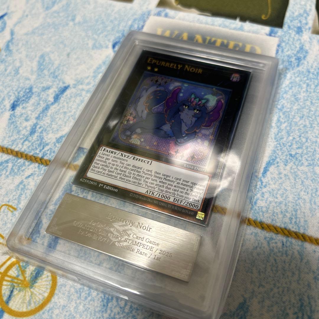 遊戯王 エピュアリィノワール レリーフ アルティメットレア ARS10