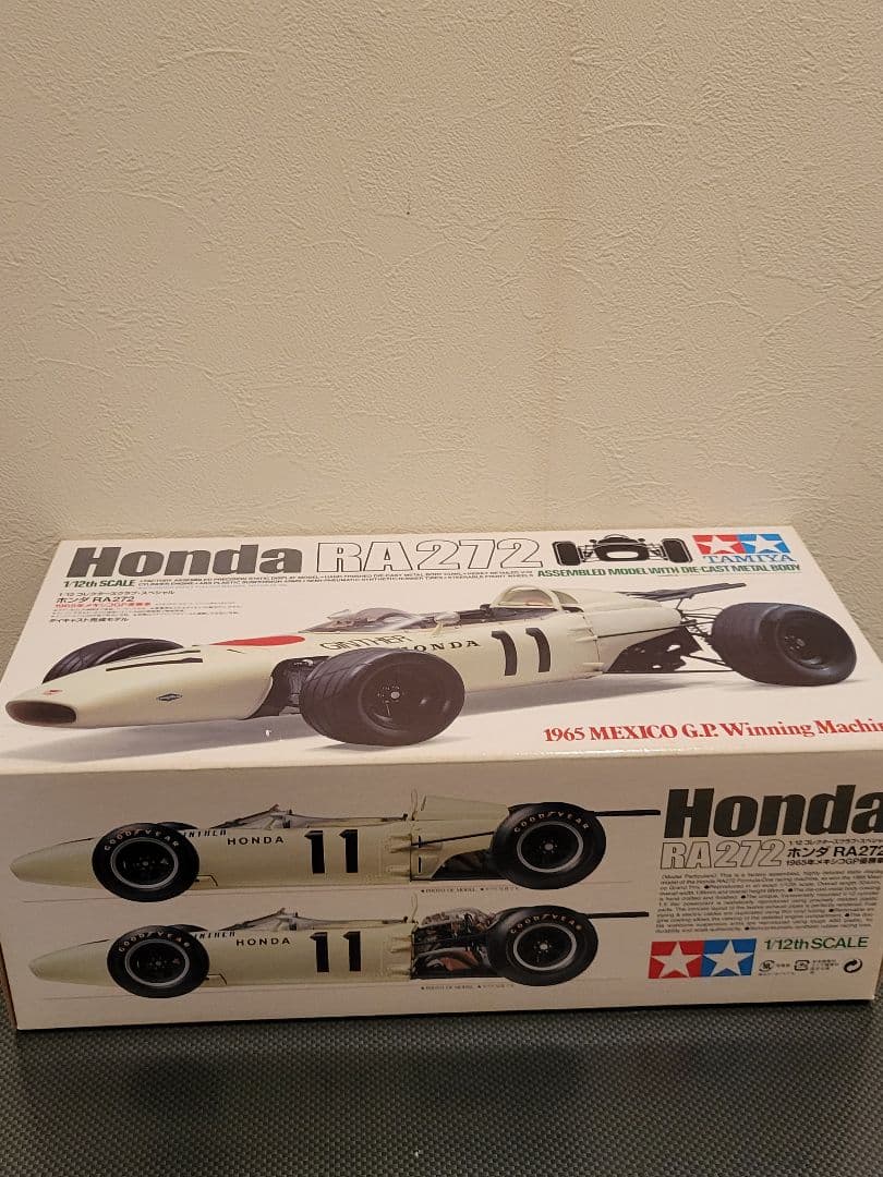 タミヤ Honda RA272 1/12スケール　タミヤ模型　f1 ミニカー