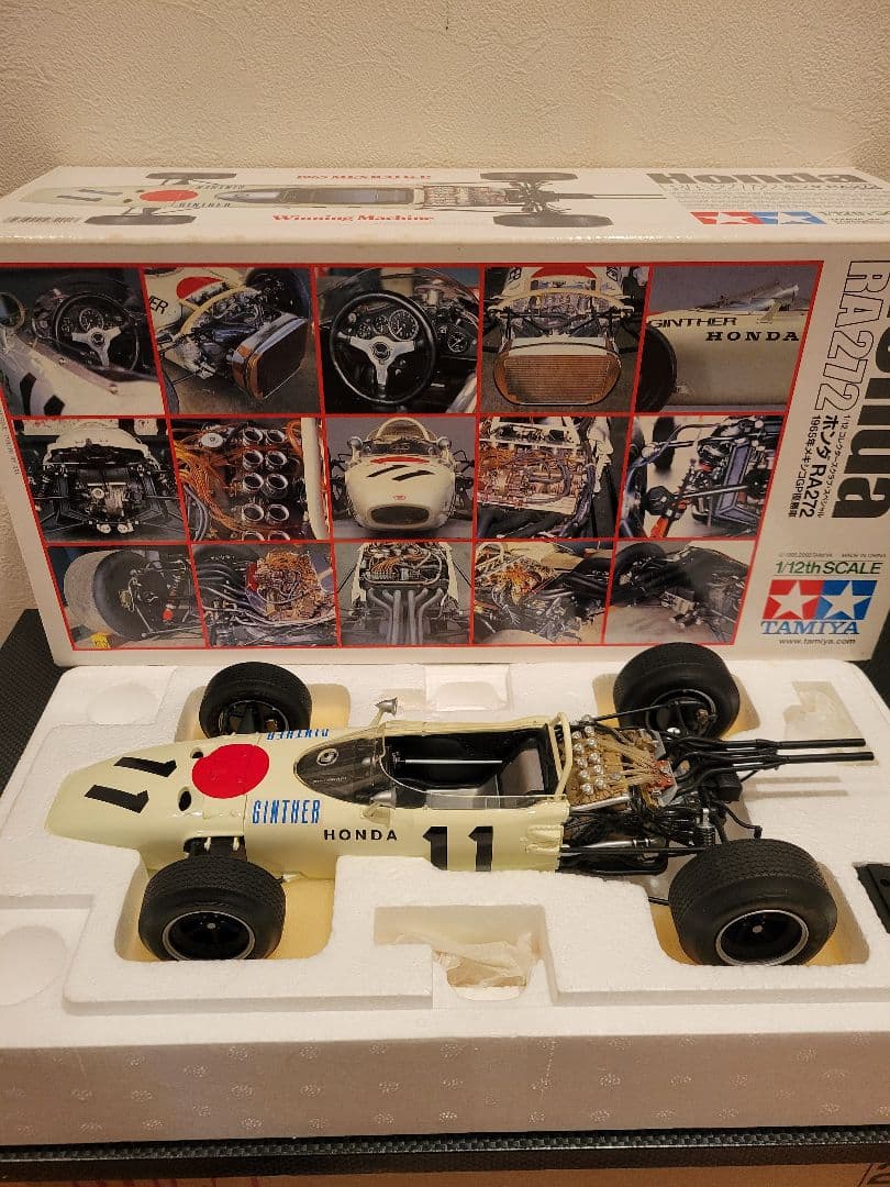 タミヤ Honda RA272 1/12スケール　タミヤ模型　f1 ミニカー