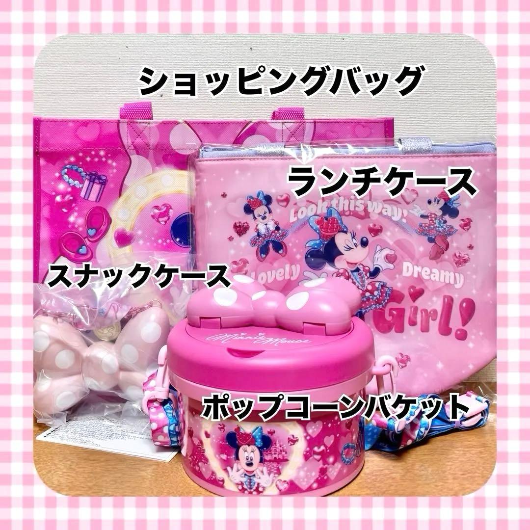 ミニー パルパルーザ ランチケース ショッピングバッグ スナックケース ポプバ