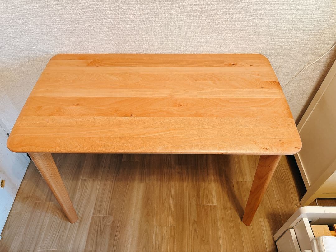 ニトリ リビングデスク テーブル 幅100奥55高70cm T-01 1055