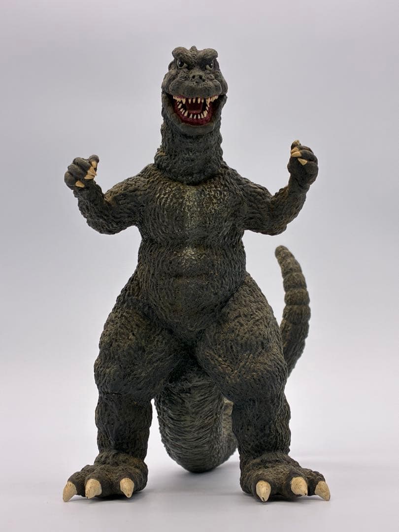 GODZILLA ゴジラ　海洋堂　1968 ソフビキット　復刻前旧版　塗装済