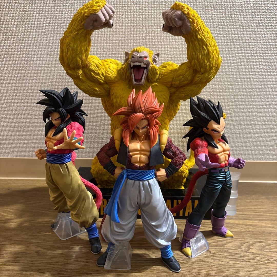 ドラゴンボールTHE GREATEST SAYIAN 一番くじ　フィギュアセット