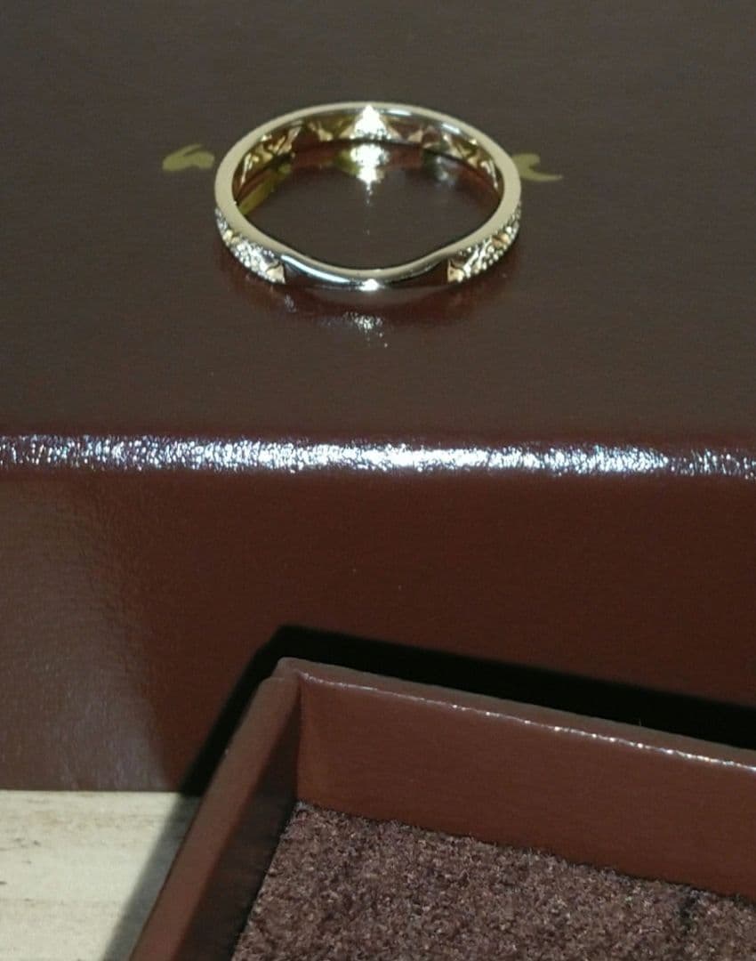 agate k10 ダイヤモンドリング　11号