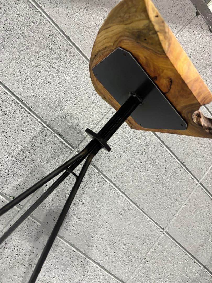 欅サイドテーブル　コーヒーテーブル　ナイトテーブル　観葉植物置き台