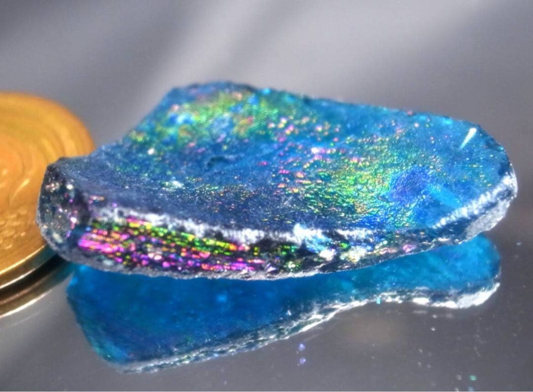 18.06ct 新品・2000年の時を超えた神秘・銀化が綺麗な天然ローマングラス