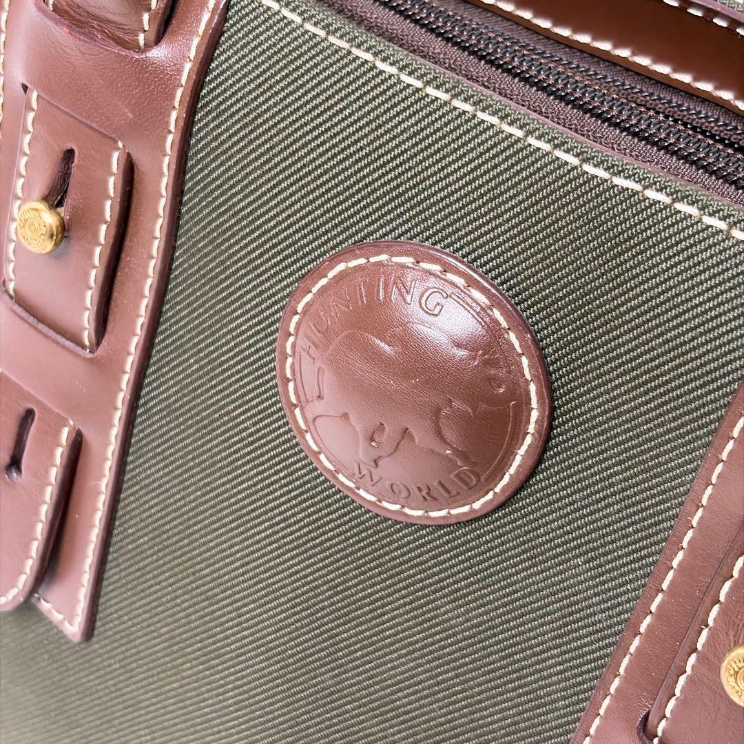 ハンティングワールド ビジネスバッグ トートバッグ　大容量 3層 A4 PC