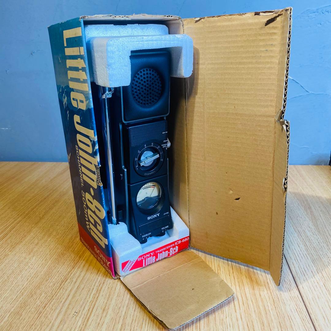 SONY ICB-680 8CH 500mW トランシーバー 通電確認済み　箱有