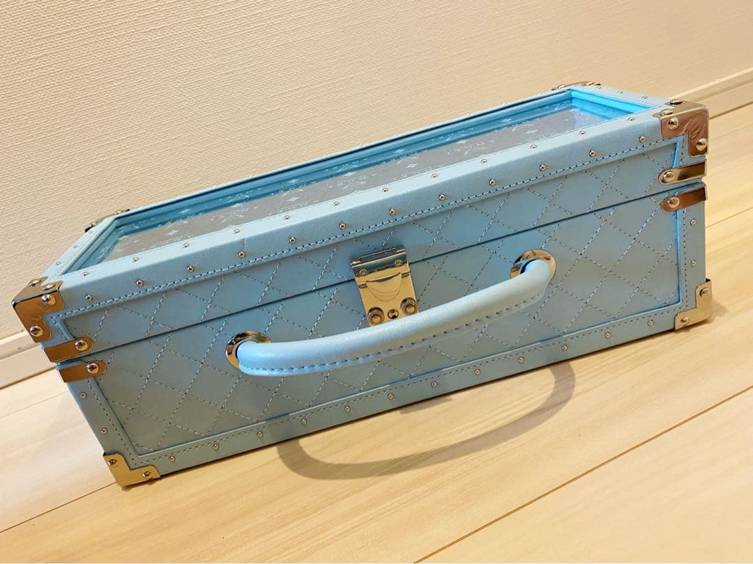 【エンジェル】鍵付き 空箱 ANGEL CHAMPAGNE ドゥミセック ブルー