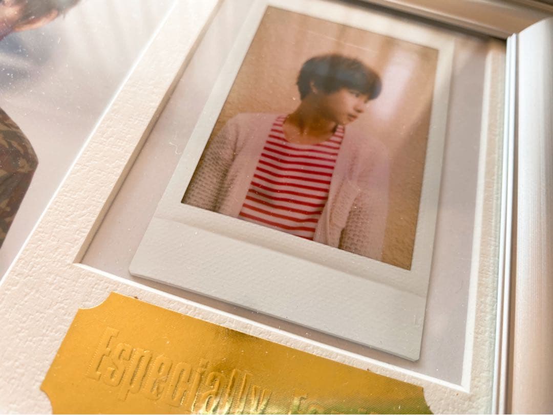 千葉雄大 トレーディングカード 購入特典 サイン入り チェキ フォトフレーム